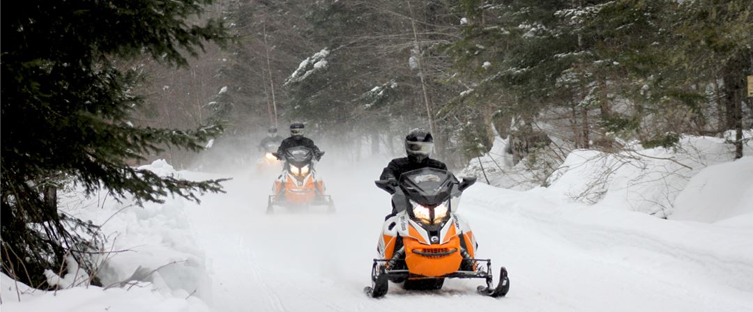 Motoneige dans Lanaudière