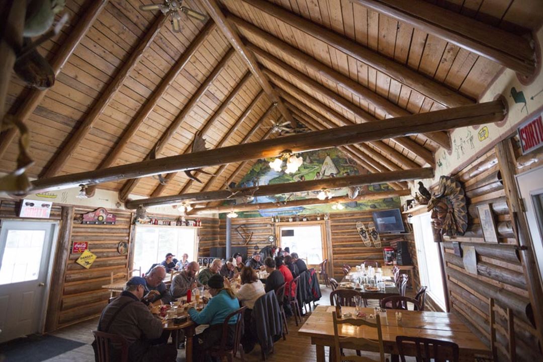 Salle à manger de L'Auberge Rond