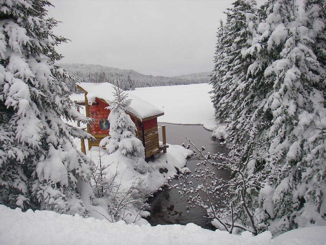 Pourvoirie Saint-Zénon en hiver